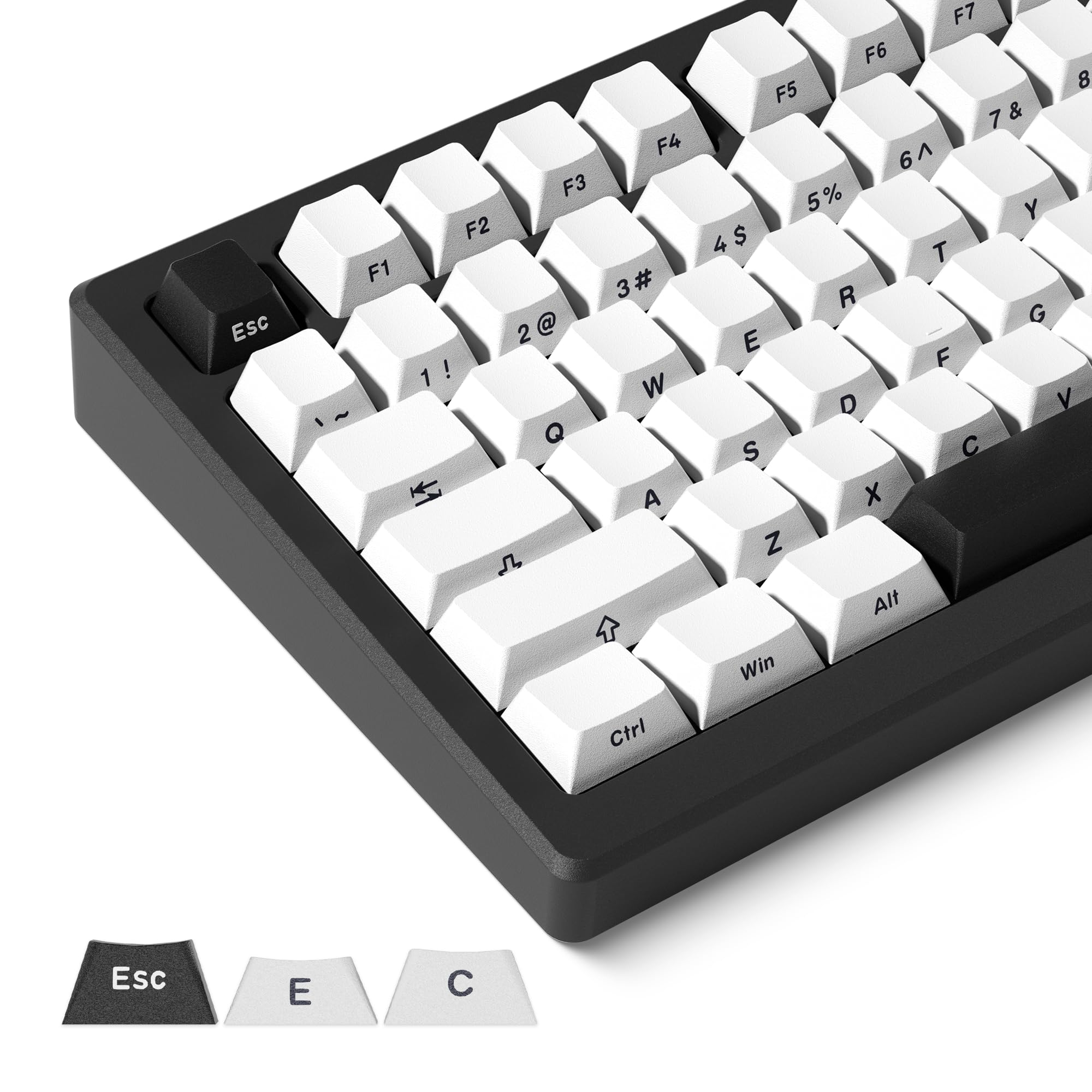 Amazon.co.jp: HITIME XVX ボウキーキャップ、サイドプリントPBT